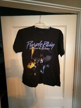 Prince and The Revolution Purple Rain Graphic T-Shirt Official The Prince Estate